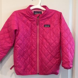 Patagonia Pink Quilted Jacket